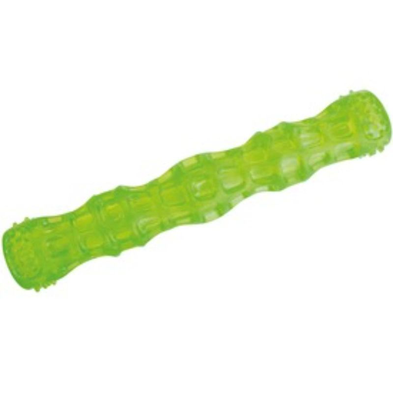M-PETS-Squeaky-Stick-jucarie-de-ros-caini-S-M-dentitie-cauciuc-verde-27-3cm-1