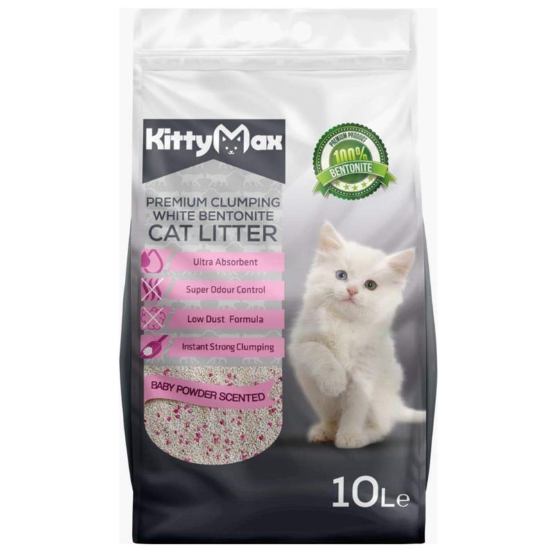 KITTYMAX-Talc-așternut-igienic-pisici-granule-bentonită-aglomerant-fără-praf-10l-1