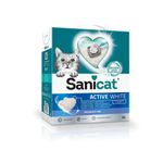 SANICAT-Active-White-neparfumat-asternut-igienic-pisici-granule-bentonita-neaglomerant-neutralizare-mirosuri-6l-1