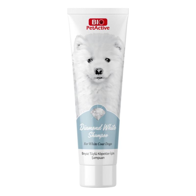 BIO-PETACTIVE-Diamond-White-șampon-caini-blană-albă-Nucă-de-cocos-flacon-250ml-1