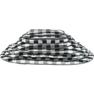 TRIXIE Scoopy, saltea ovală câini, bumbac, imprimeu geometric, husă detașabilă