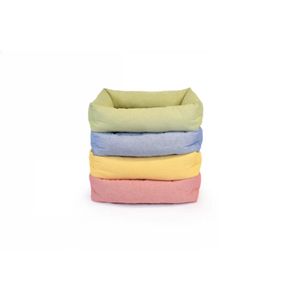 LEOPET Elba Pastel, pat dreptunghiular câini și pisici, textil