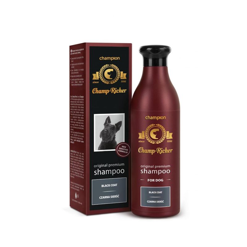 CHAMP-RICHER-Black-Coat-șampon-caini-blană-neagră-Lavanda-flacon-cu-aplicator-250ml-1