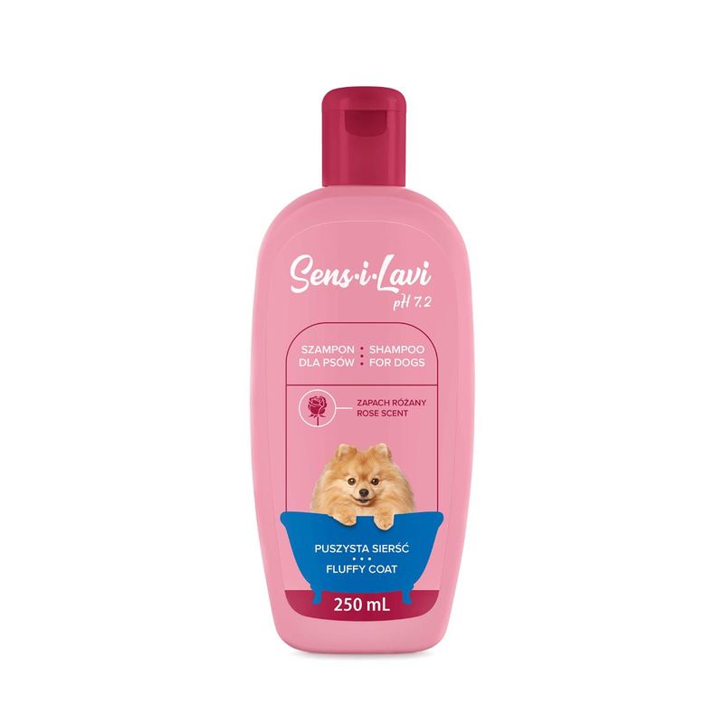 SENS-I-LAVI-Fluffy-Coat-sampon-caini-Trandafir-flacon-250ml-1