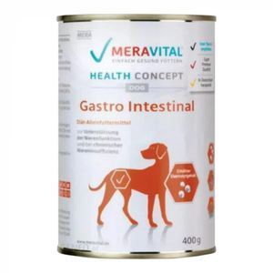 MERA Vital Gastro Intestinal, XS-XL, Pui, dietă veterinară, conservă hrană umedă fără cereale câini, sistem digestiv, (pate)