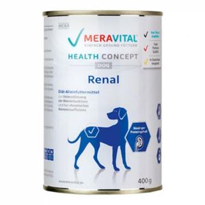 MERA Vital Renal, XS-XL, Vită și Pui, dietă veterinară, conservă hrană umedă fără cereale câini, sistem renal, (pate)