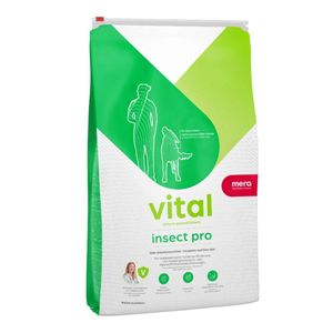 MERA Vital Insect Pro, XS-XL, Insecte, dietă veterinară, hrană uscată fără cereale câini, alergii