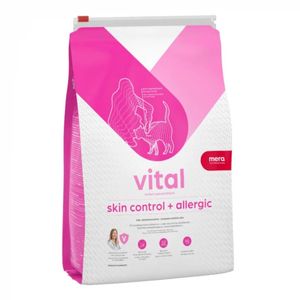 MERA Vital Skin Control, Rață, dietă veterinară, hrană uscată fără cereale pisici, piele & blană, alergii