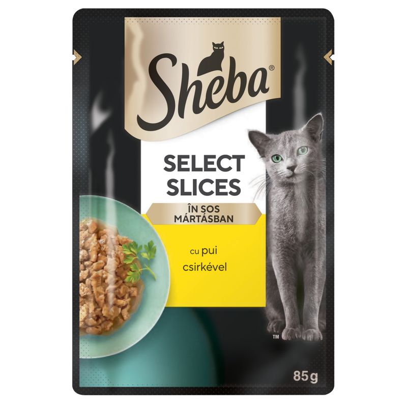 SHEBA-Select-Slices-Pui-plic-hrană-umedă-pisici--in-sos--85g-1