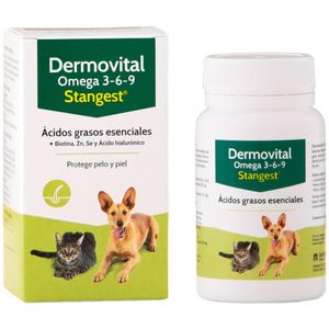 STANGEST Dermovital Omega 3-6-9, supliment piele & blană câini, comprimate