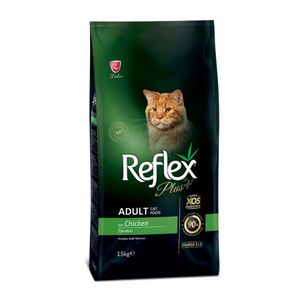 REFLEX Plus, Pui, hrană uscată pisici, 15kg