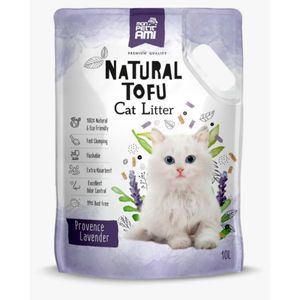 MON PETIT AMI Tofu, Lavanda, așternut igienic pisici, peleți, tofu, aglomerant, neutralizare mirosuri, biodegradabil