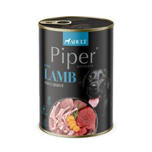 PIPER Animals, XS-XL, Miel și Morcov, conservă hrană umedă fără cereale câini, (în aspic)