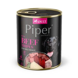 PIPER Animals, XS-XL, Burtă de Vită, conservă hrană umedă fără cereale câini, (în aspic)