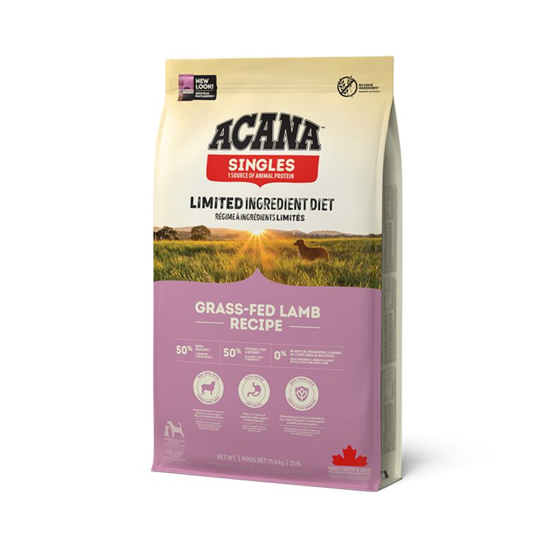 ACANA-Singles-Grass-Fed-Lamb-Updated-Front-Left-11.4kg-EMEA-APAC