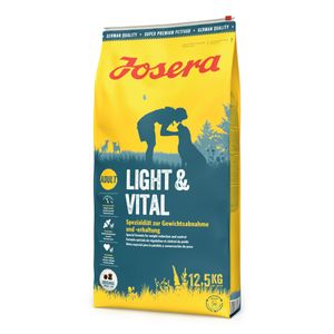 JOSERA Light & Vital, XS-XL, Pasăre, hrană uscată câini, 12.5kg