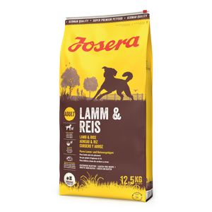 JOSERA Lamb & Rice, XS-XL, Miel și Orez, hrană uscată câini, 12.5kg