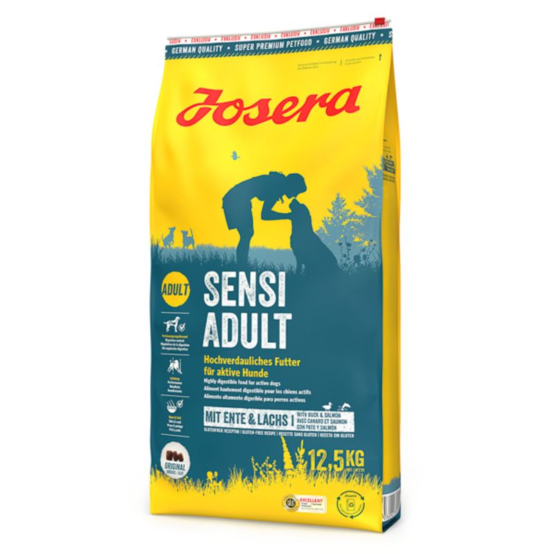 JOSERA-Sensi-Adult-XS-XL-Rata-si-Somon-hrana-uscata-caini-sistem-digestiv-12-5kg-1