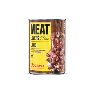 JOSERA Meat Lovers Pure, XS-XL, Miel, conservă hrană umedă monoproteică fără cereale câini, (în sos)