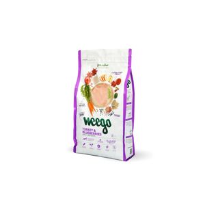 WEEGO Senior & Light Recipe, XS-XL, Curcan și afine, hrană uscată câini senior, obezitate
