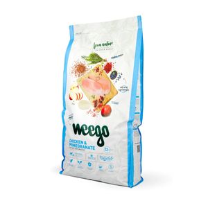 WEEGO Puppy & Junior, XS-XL, Pui și Rodie, hrană uscată câini junior