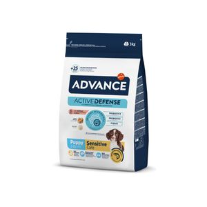 ADVANCE Sensitive Care Mini, XS-S, Somon, hrană uscată câini, sistem digestiv