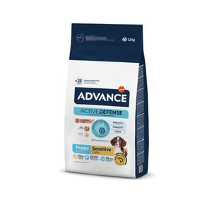 ADVANCE Puppy Sensitive Care, XS-XL, Somon, hrană uscată câini junior, sistem digestiv