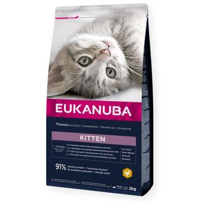 EUKANUBA Kitten, Pui, hrană uscată pisici junior, 10kg