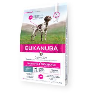 EUKANUBA Daily Care Working & Endurance, S-XL, Pui, hrană uscată câini, activitate intensă, 15kg