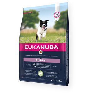 EUKANUBA Puppy Small & Medium Breed, XS-M, Miel și Orez, hrană uscată câini junior, 12kg