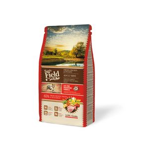 SAM'S FIELD Fresh Adult Mini, XS-S, Pui și Cartofi, hrană uscată conținut redus cereale câini