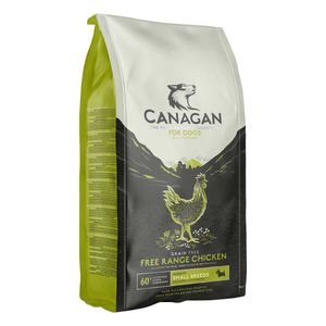 CANAGAN Small Breed Free Range Chicken, XS-S, Pui, hrană uscată fără cereale câini junior & adult