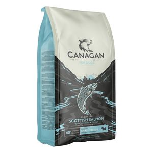 CANAGAN Small Breed Scottish Salmon, XS-S, Somon, hrană uscată fără cereale câini junior & adult, 2kg