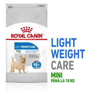 ROYAL CANIN Mini Light Weight Care Adult, hrană uscată câini, limitarea creșterii în greutate