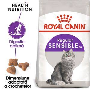 ROYAL CANIN Sensible Adult, hrană uscată pisici, digestie optimă