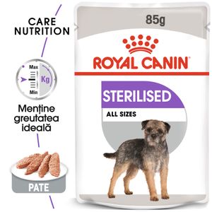 ROYAL CANIN Sterilised Adult, hrană umedă câini sterilizați, (pate)