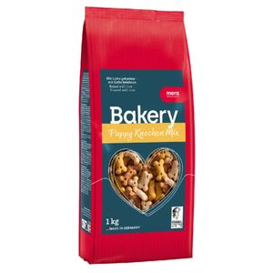 MERA Bakery Puppy Knochen Mix, XS-XL, Carne, recompense câini junior, 1kg