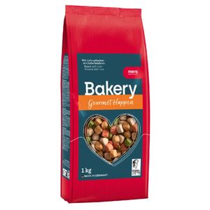 MERA Bakery Gourmet Happen, XS-XL, Carne și Legume, recompense câini, 1kg