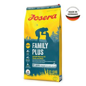 JOSERA Family Plus, XS-XL, Pasăre și Somon, hrană uscată câini junior & adult, 12.5kg