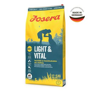 JOSERA Light & Vital, XS-XL, Pasăre, hrană uscată câini, 12.5kg