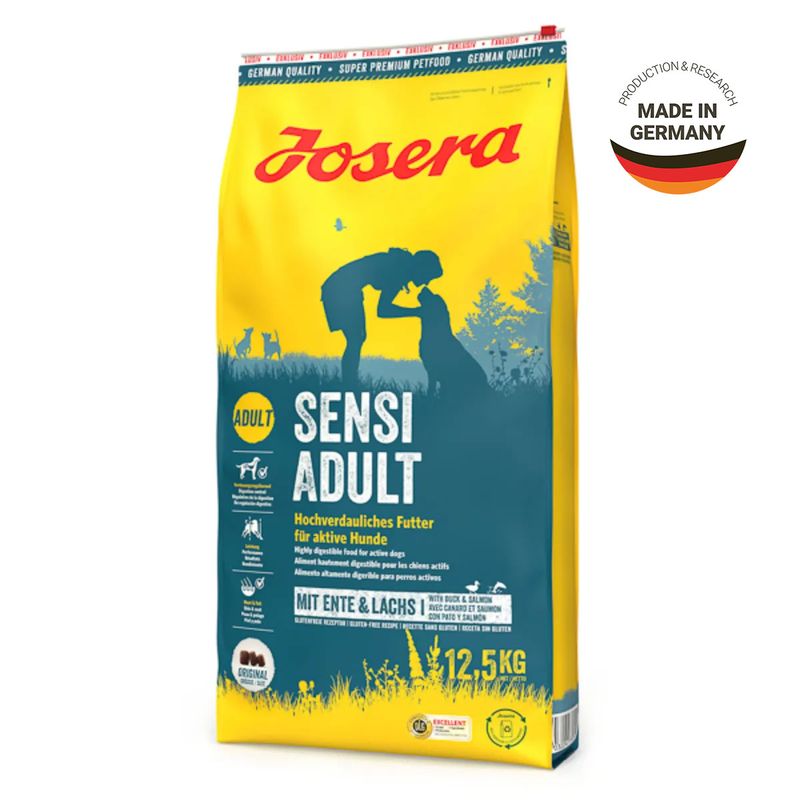 JOSERA-Sensi-Adult-XS-XL-Rata-si-Somon-hrana-uscata-caini-sistem-digestiv-12-5kg-1