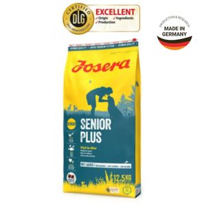 JOSERA Senior Plus, XS-XL, Pasăre și Somon, hrană uscată câini senior