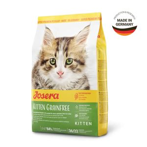 JOSERA Kitten Grainfree, Somon, hrană uscată fără cereale pisici junior