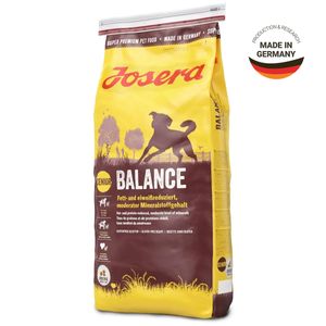 JOSERA Balance, XS-XL, Pasăre, hrană uscată câini senior, obezitate, 15kg