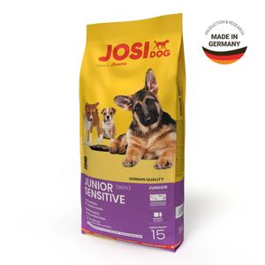 JOSIDOG Junior Sensitive, XS-XL, Pasăre, hrană uscată câini junior, sistem digestiv