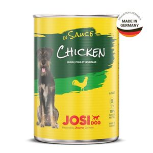 JOSIDOG, Pui, conservă hrană umedă câini, (în sos), 415g x 12