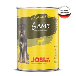 JOSIDOG, Vânat, conservă hrană umedă câini, (în sos), 415g x 12