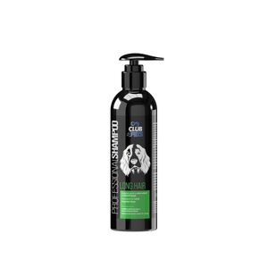 CLUB 4 PETS Profesional Long Hair, șampon câini, păr lung, blană sârmoasă, flacon cu aplicator, 250ml