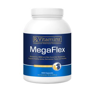 RX VITAMINS MegaFlex, supliment sistem articular câini, pudră