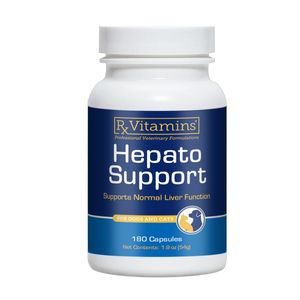 RX VITAMINS Hepato Support, supliment sistem hepatic câini, capsule